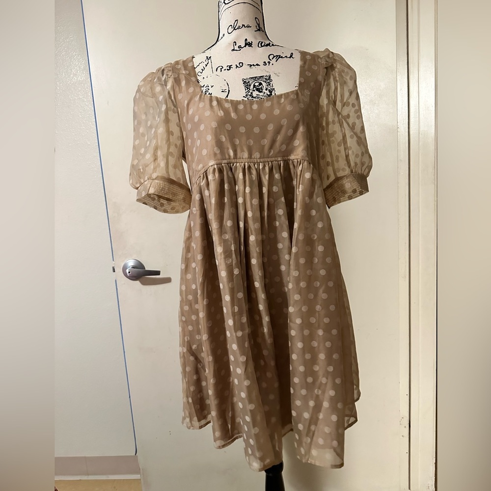 BNWT Desiree Organza Mini Dress